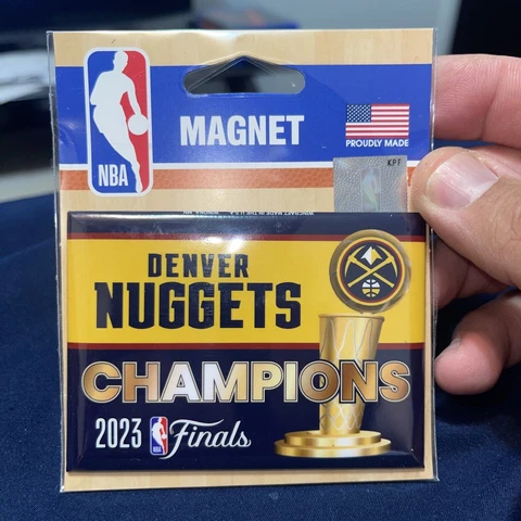 Denver Nuggets 2023 NBA Finals Champions Metal Magnet 2x3 🧲 Cover