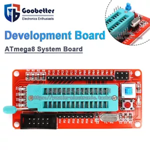 ATmega8 AVR Microcontroller System Board/Learning Board/Development Board - Picture 1 of 4