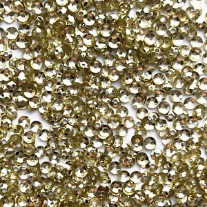 Taza de lentejuelas de 4 mm oro brillante metálico hecho en EE. UU. - Imagen 1 de 1