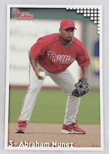 2006 Philadelphia Phillies Team Issue 2nd Edition Photo Card-Abraham Nunez