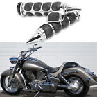 Motorcycle 1" Handle Bar Hand Grips For Honda Shadow VTX1300C VTX1800C VTX1800