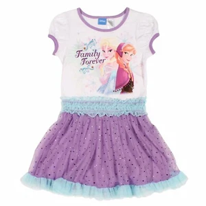 Disney Frozen Elsa & Anna Girls' Family Forever Tutu Dress (Large (10/12)) - Picture 1 of 1