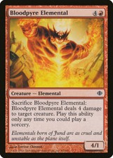 Magic MTG Tradingcard Shards of Alara 2008 Bloodpyre Elemental 93/249