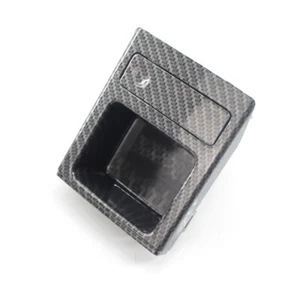Coin Holder Storage Case Carbon Fiber Style For BMW 3 Series E46 Coupe/M3 97-06 - Picture 1 of 6