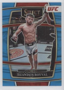 2022 Panini Select UFC Concourse Light Blue Prizm /199 Brandon Royval #6