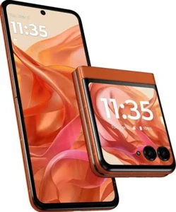 Motorola Razr (2024) 256GB (Cricket) XT2453-5 Spritz Orange Smartphone - Good - Picture 1 of 6