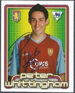 MERLIN-2005-F.A.PREMIER LEAGUE 05- #050-ASTON VILLA-PETER WHITTINGHAM