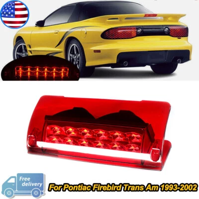 For 1993-02 Pontiac Firebird Trans Am WS6 Rear Spoiler 3rd Brake Light 19179355 — 第 1/4 张图片