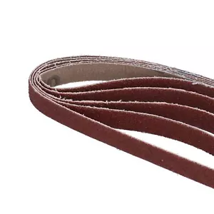 Lijadora abrasiva lijadora de dedo eléctrica de correa 457 mm x 13 mm 60 grano 5 paquetes - Imagen 1 de 6