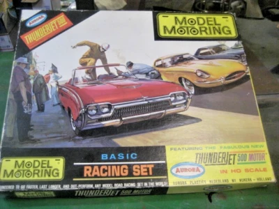 aurora model motoring RARE T-Jet Basic RACE SET#1300 Made in Nederlands complete - Image 1 of 4