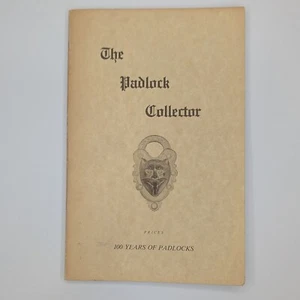 The Padlock Collector Price Guide Illustrations Prices of 1200 Padlocks, 4th Ed - Picture 1 of 10