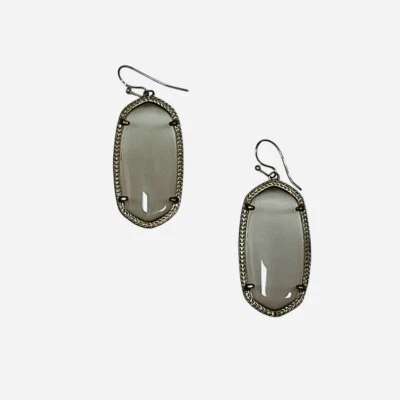 Висячие серьги Kendra Scott Danielle Cats Eye из сланца с серым камнем - Изображение 1 из 4