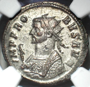 🔥 AD 276-282 ROMAN EMPIRE BI Aurelianianus (Probus 'Consular') NGC AU 5/5:4/5 - Picture 1 of 14