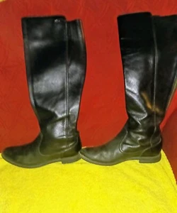 Lacoste Stiefel Leder und Textill Größe 6 Rosolinn, hoher Reißverschluss hinten, Rosemont  - Bild 1 von 5