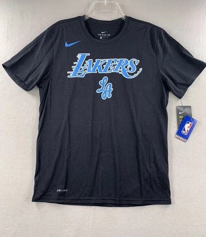 Los Angeles Lakers Nike City Edition Wordmark Legend T-Shirt Men's NBA LAL New Cover