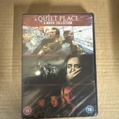 A Quiet Place: 3-movie Collection NEW SEALED DVD BOX SET SLIGHT MARK TO SPINE - Image 1 of 4