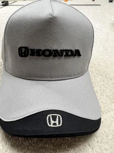 Cappello Berretto Honda Snap Back Grigio Nero Maglia Camionista Logo Ricamato Uomo Adulto - Foto 1 di 3