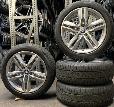 4x Original BMW Winterräder 225/50 R18 95H - für X1 F48 X2 F39 2268 - Bild 1 von 3