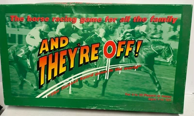 And They're Off Horse Racing Bookies Family Vintage Board Game 1993 Comp *F/GC - Image 1 of 4