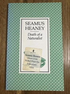 Death of a Naturalist by Seamus Heaney 1991 UK Faber & Faber PB Vintage - Picture 1 of 8