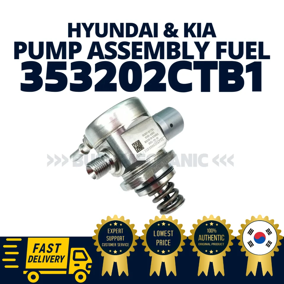 Bomba de combustible de alta presión original OEM Hyundai Kia HPFP Genesis G70 Stinger Foto 1 de 4