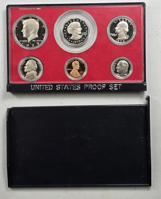 1979 US Mint Proof 6-Coin Set - Holder Issues (no box) - Image 1 of 2