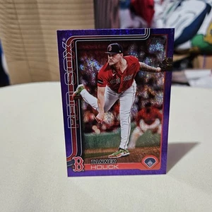 Tanner Houck 2025 Topps Baseball Purple Holo Foil Card #46 #d 14/250 - Picture 1 of 2