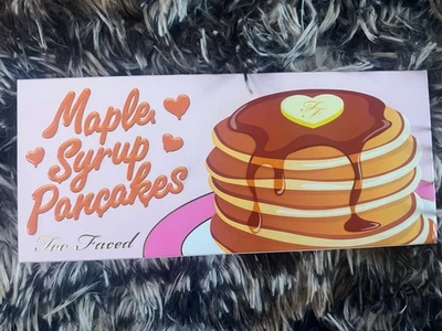 New Too Faced Maple Syrup Pancakes Eye Shadow Palette1 Limited Edition Authentic - Image 1 of 4