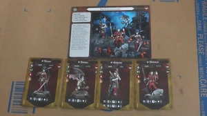 Warhammer The Crimson Court Warband Cards Card Embergard Underworlds New - Picture 1 of 5