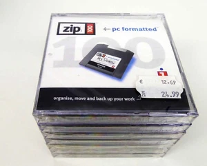 Neu Iomega ZIP 100 Diskette Disk Disc 100MB ovp versiegelt Original-Verpackung - Bild 1 von 3