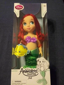 DISNEY ANIMATORS' COLLECTION ARIEL 16'' DOLL FROM THE LITTLE MERMAID - Picture 1 of 8