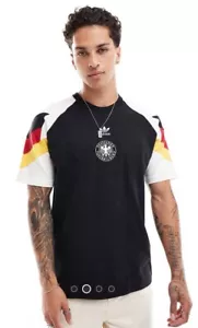 Adidas DFB Originals T-Shirt Deutschland EM 2024 Größe XS Schwarz NEU&OVP Retro - Bild 1 von 1