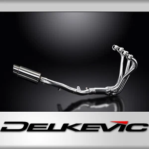 Honda CB1100A 2013-2014 Complete Exhaust 4-1 8" Round Stainless Muffler - Picture 1 of 5