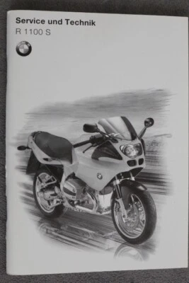 BMW R 1100 S Service und Technik (OHNE Einträge) Dez. 1998 - Serviceheft - Bild 1 von 4