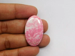 Piedra preciosa cabujón 100 % rosa natural para joyería 47 quilates. ME-2834 - Imagen 1 de 4
