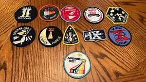 Apollo Patches Original Patches Lot Of (11) See All Pictures - Picture 1 of 12
