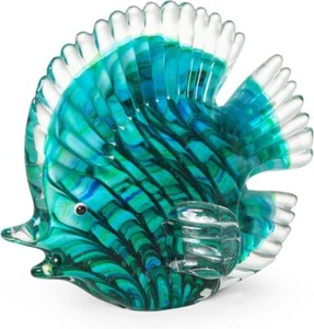Handgefertigte tropische Fische Skulptur Glas mundgeblasen Meerestier Figur Ornamente - Bild 1 von 6