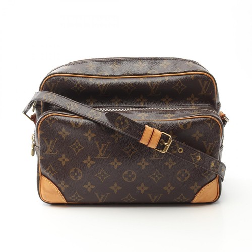LOUIS VUITTON（LV） Borsa a tracolla Louis Vuitton Nilo M45244 monogramma tela marrone usata LV