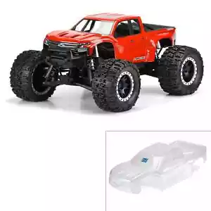 ProLine Pre-Cut 2019 Chevy Silverado Z71 Clear Body Traxxas X-MAXX PRO350717 - Picture 1 of 10