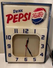 Vintage 1950's Pepsi Cola Drink Pepsi Clock