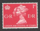 2010 1st Class Rosine. Festival of Stamps from DX50 George V Booklet. SG 3066