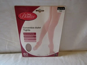 MALLAS DE BALLET CONVERTIBLES NUEVAS EN BRONCEADO EDAD 11-13 AÑOS. - Imagen 1 de 2