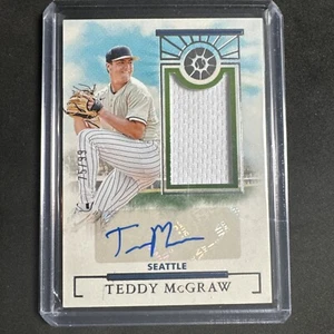 2024 Boys of Summer Teddy McGraw Prospect Patch Auto #75/99 Mariners - Picture 1 of 2