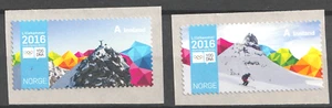 2016 Norway Sc# 1787-8. Youth Winter Olympics. MNH postage stamp set. - Picture 1 of 1