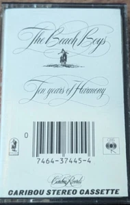 The Beach Boys - Ten Years of Harmony (Oldies Music Audio Cassette Tape) - Picture 1 of 2