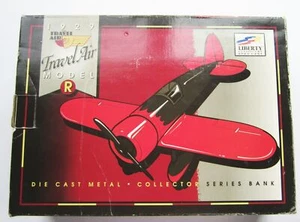 Liberty Classics 1929 Travel Air Valvoline Plane Diecast Bank 10" Wing Green NEW - Picture 1 of 3