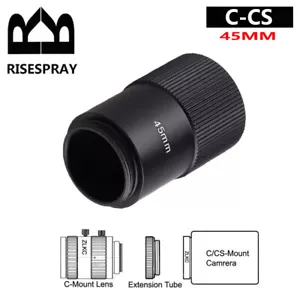 45mm C-CS Mount Lens Adapter Ring Extension Tube for CCTV Security Camera - Picture 1 of 2