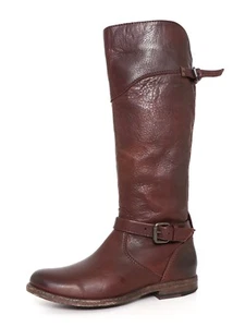 Frye Z11131* Phillip Riding Boot Dark Brown Women Size 7.5 B - Picture 1 of 7