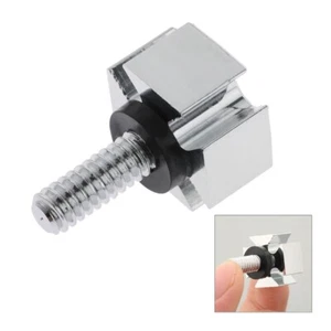 6mm Thread Chrome Rear Seat Cross Bolt Screw fit for Harley Davidson 1996-2017 - Picture 1 of 8
