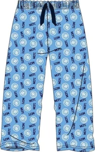 Pijamas de salón de fútbol americano oficiales del Manchester City F.C para hombre extra grandes - Imagen 1 de 1